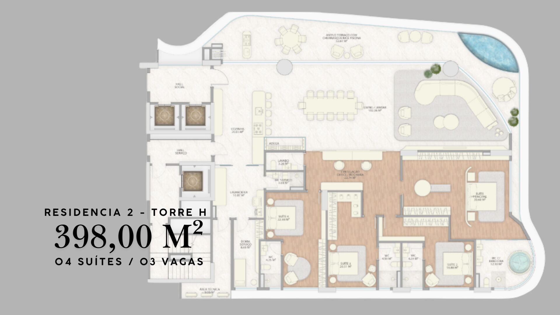 Apartamento, 4 quartos, 398 m² - Foto 26