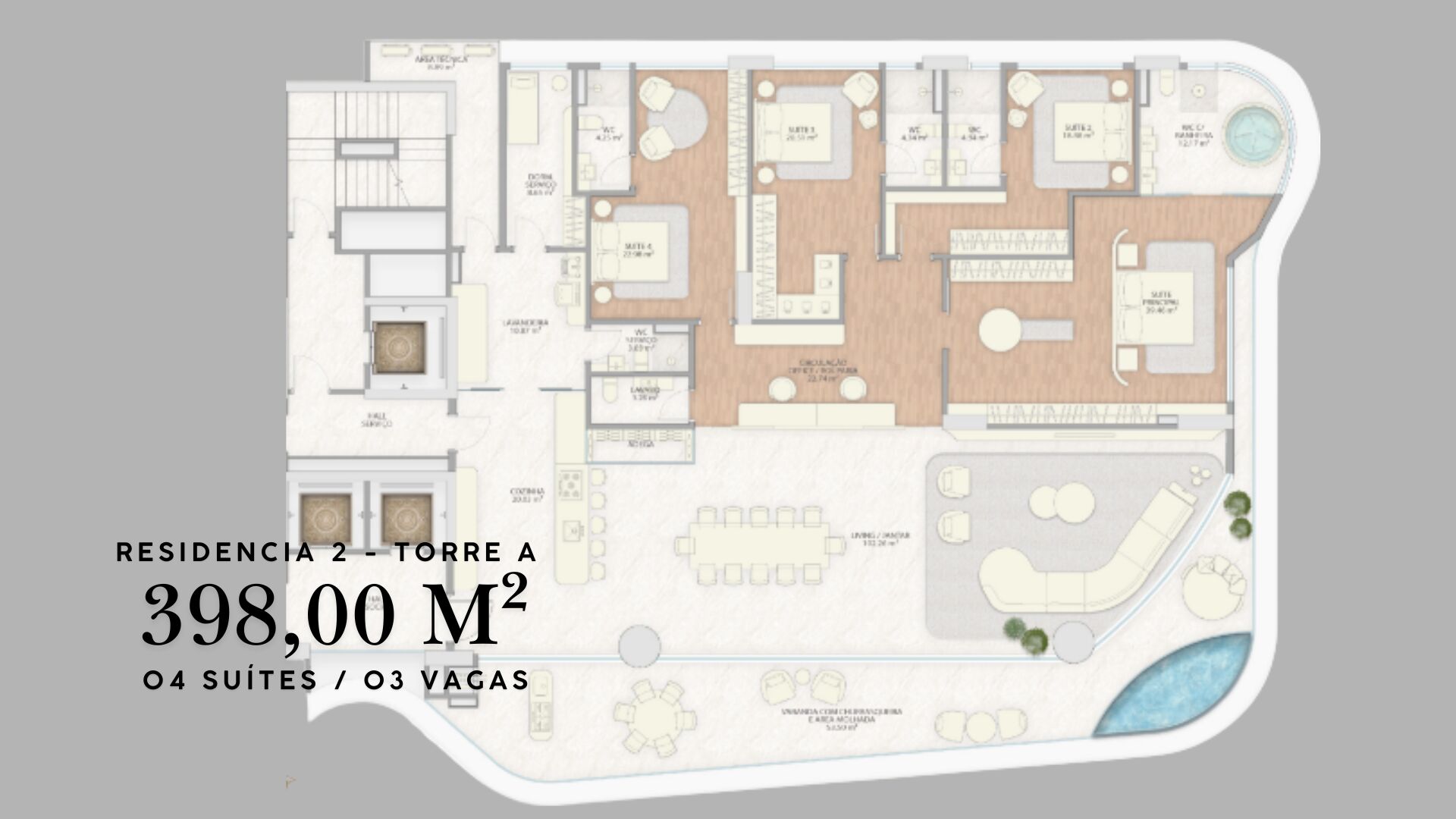 Apartamento, 4 quartos, 398 m² - Foto 26