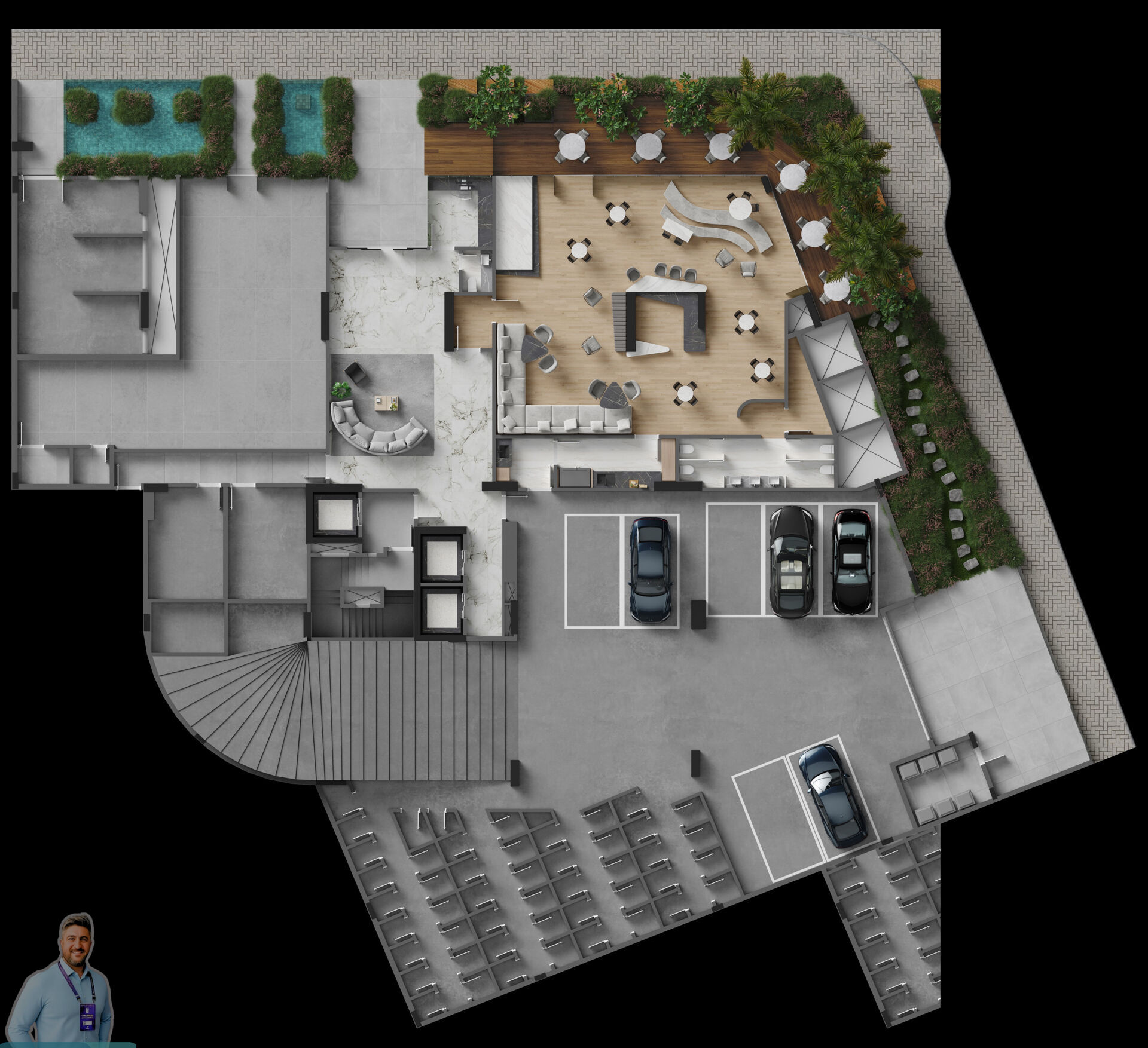 Cobertura, 3 quartos, 195 m² - Foto 11