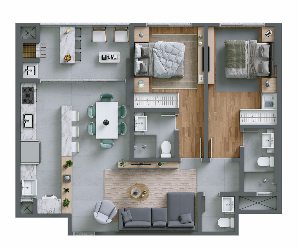 Apartamento à venda com 3 quartos, 117m² - Foto 22