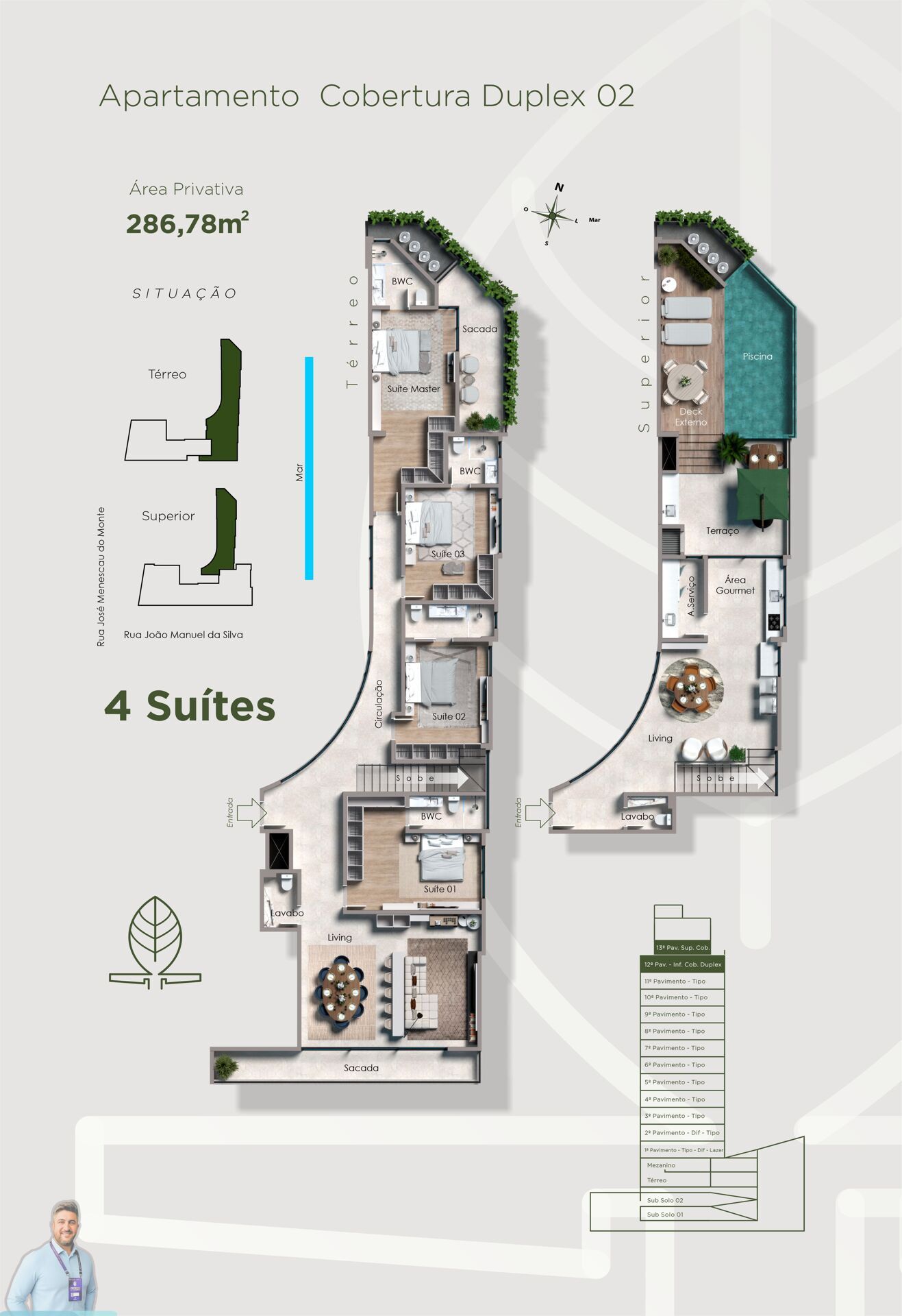 Apartamento, 3 quartos, 113 m² - Foto 9