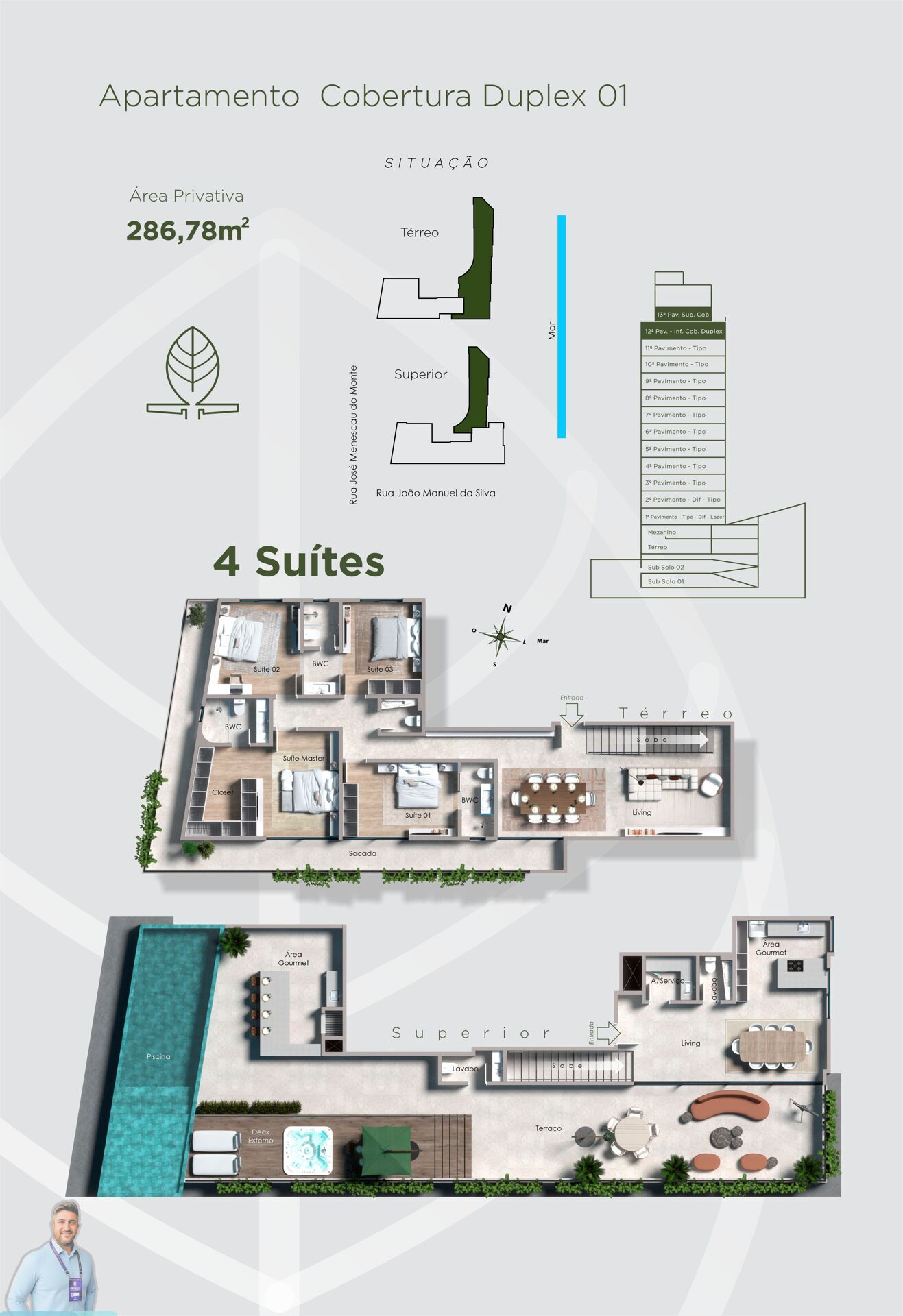 Apartamento, 3 quartos, 137 m² - Foto 15