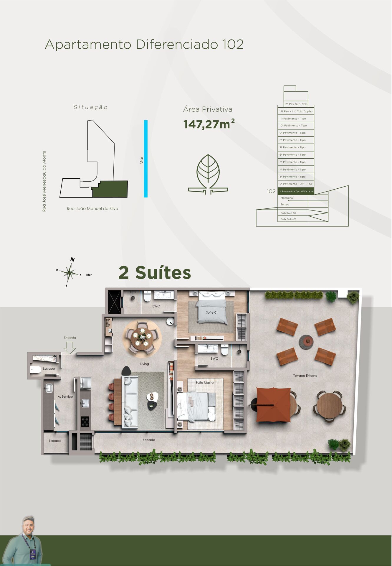 Apartamento, 3 quartos, 137 m² - Foto 14