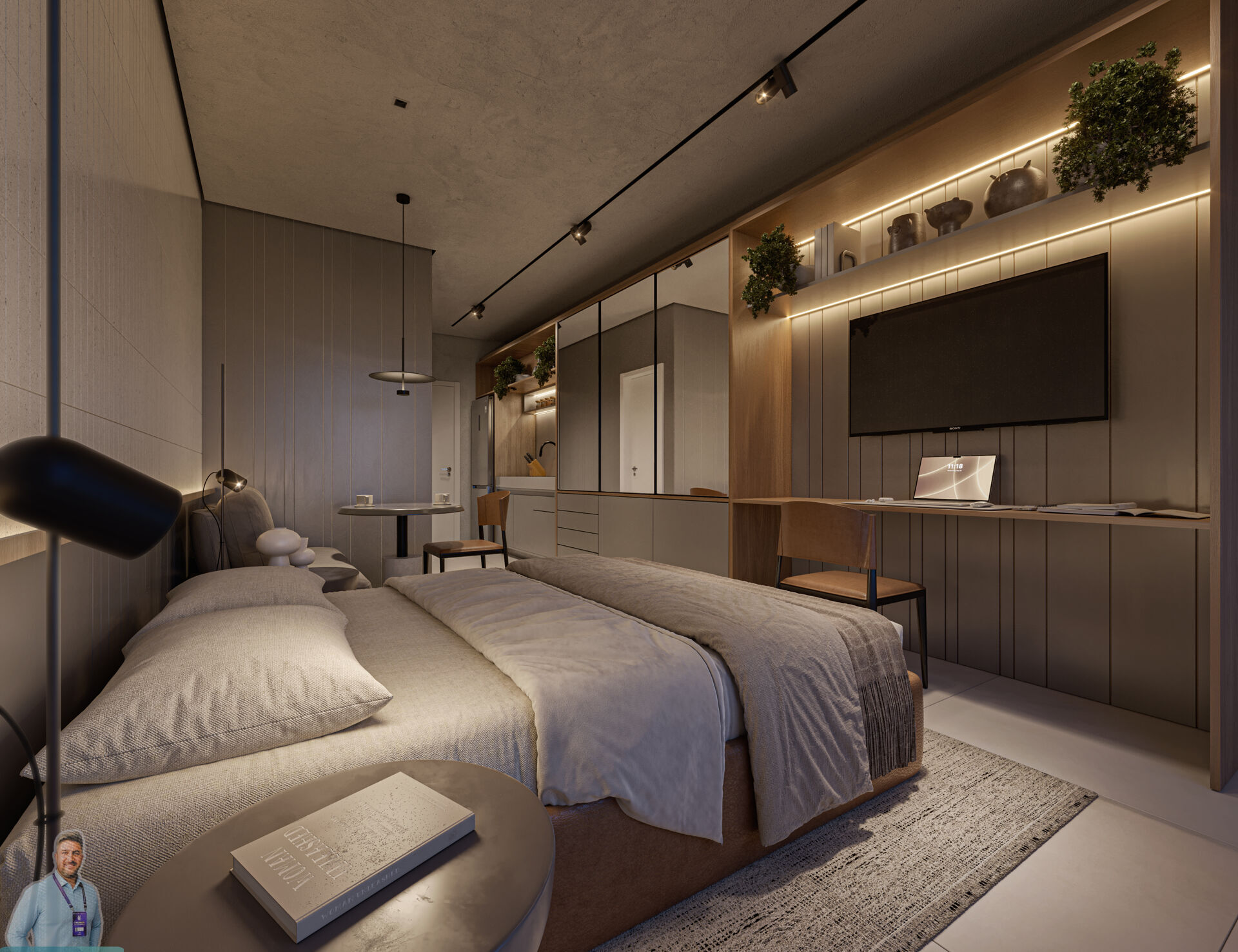 Apartamento, 1 quarto, 24 m² - Foto 8