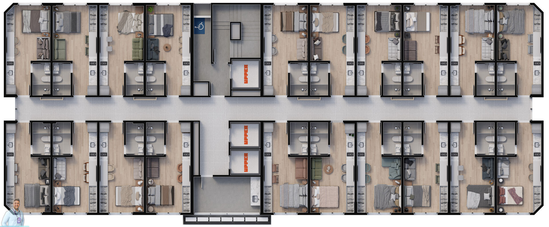 Apartamento, 1 quarto, 24 m² - Foto 16