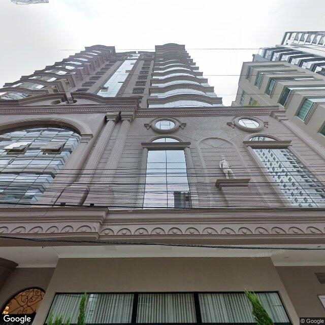 Imagem estática do "Street View" da localização