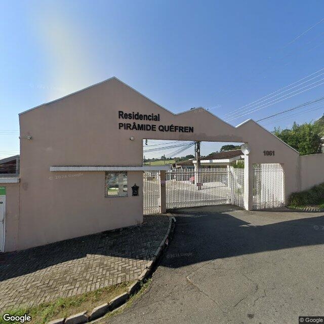 Imagem estática do "Street View" da localização