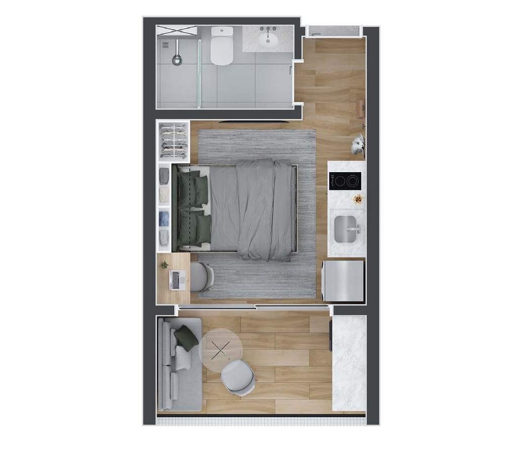 Apartamento à venda com 2 quartos, 46m² - Foto 31