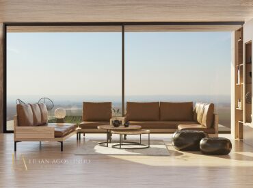 Vista do apartamento: motivo de valorização