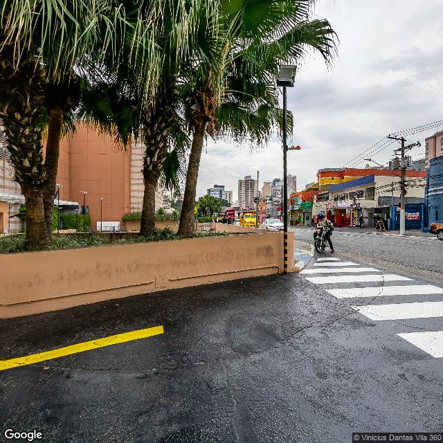 Imagem estática do "Street View" da localização
