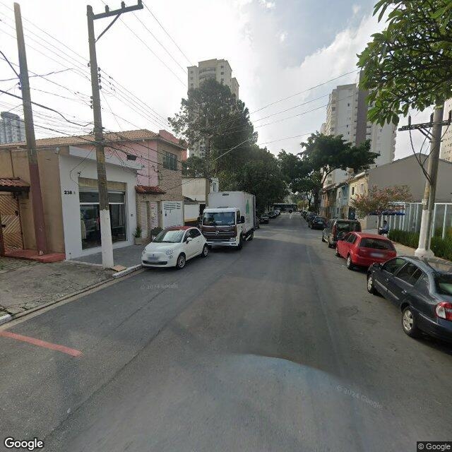 Imagem estática do "Street View" da localização