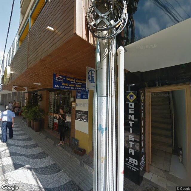 Imagem estática do "Street View" da localização