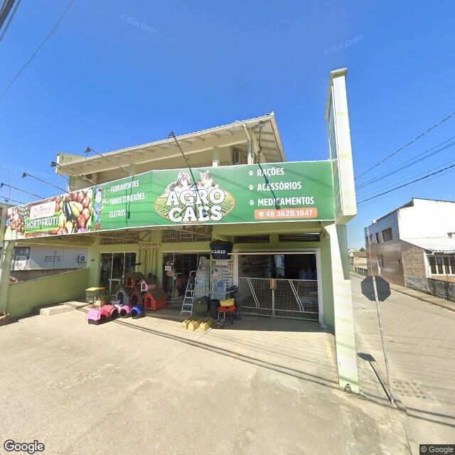 Imagem estática do "Street View" da localização