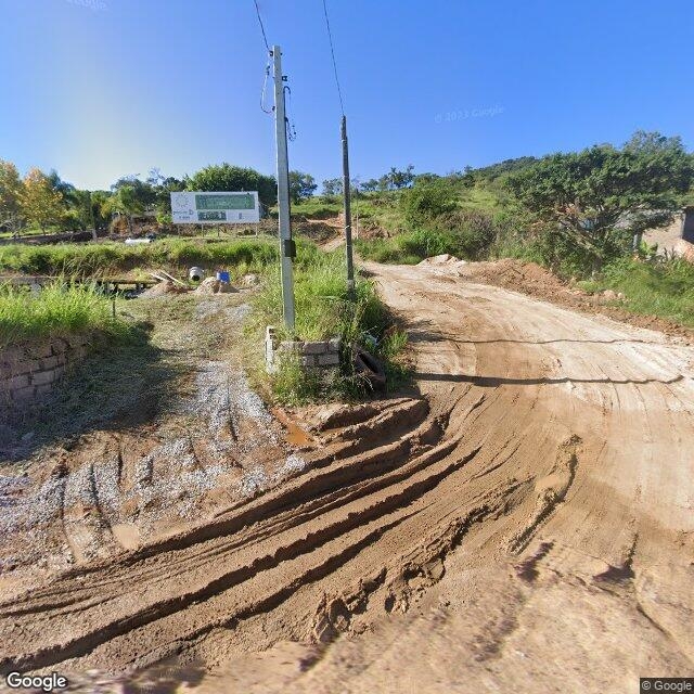 Imagem estática do "Street View" da localização