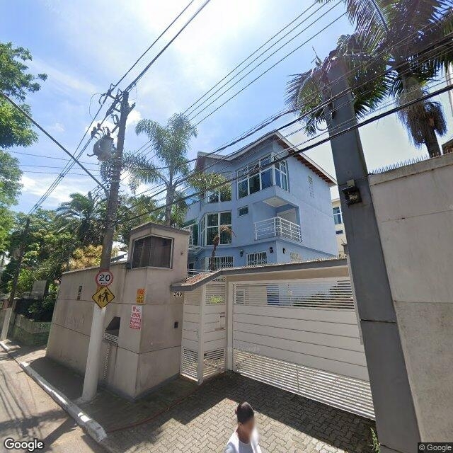 Imagem estática do "Street View" da localização