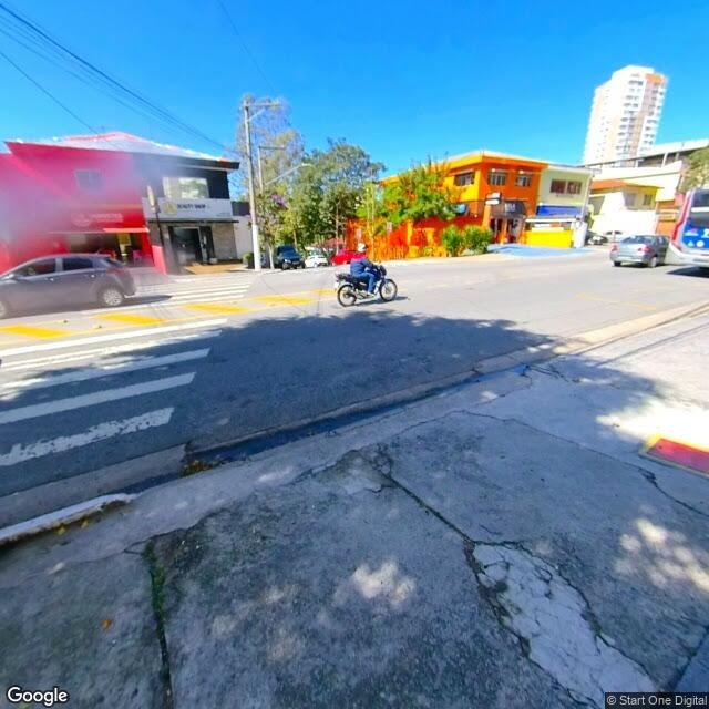 Imagem estática do "Street View" da localização