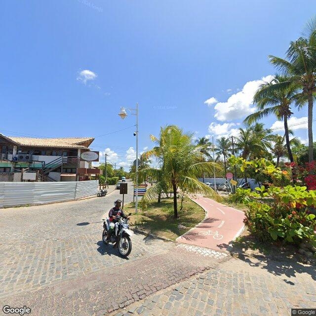 Imagem estática do "Street View" da localização