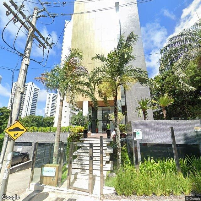 Imagem estática do "Street View" da localização