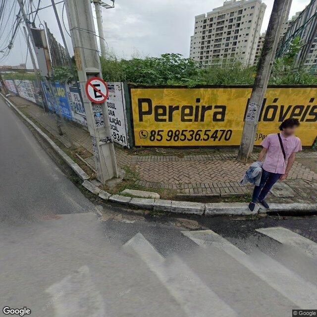 Imagem estática do "Street View" da localização