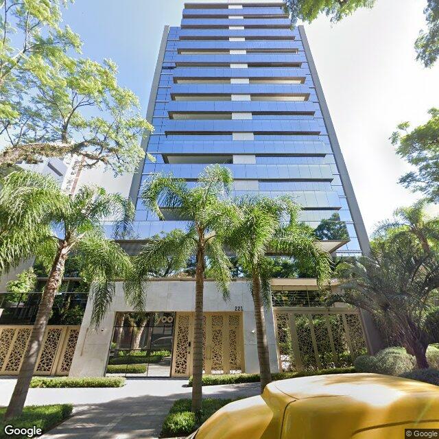 Imagem estática do "Street View" da localização