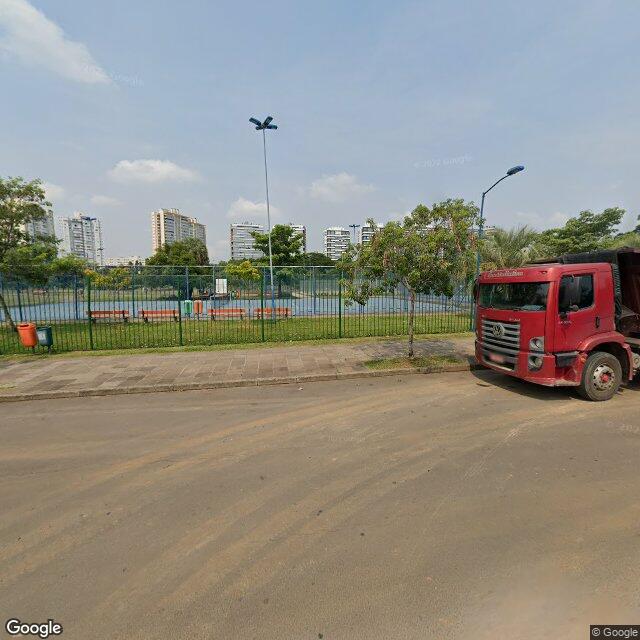 Imagem estática do "Street View" da localização