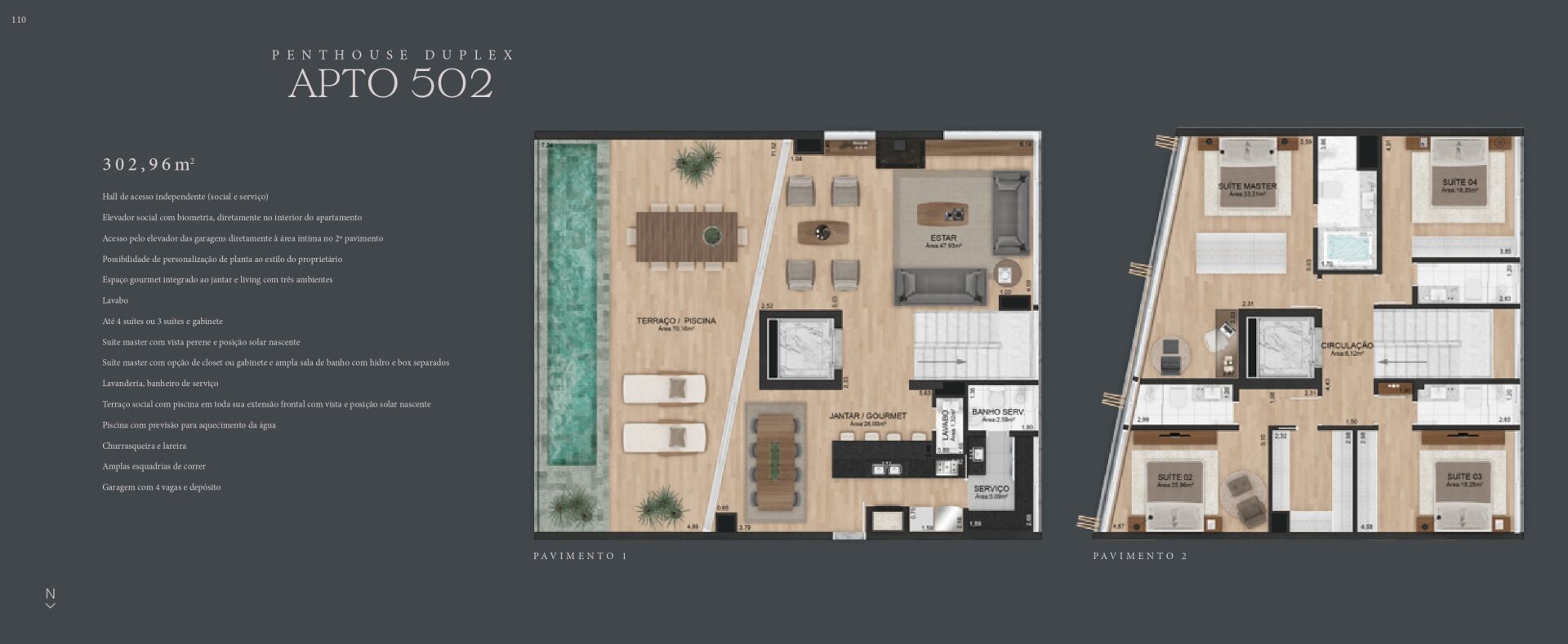 Apartamento à venda com 4 quartos, 302m² - Foto 23