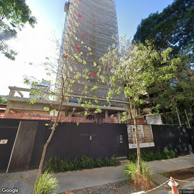 Imagem estática do "Street View" da localização