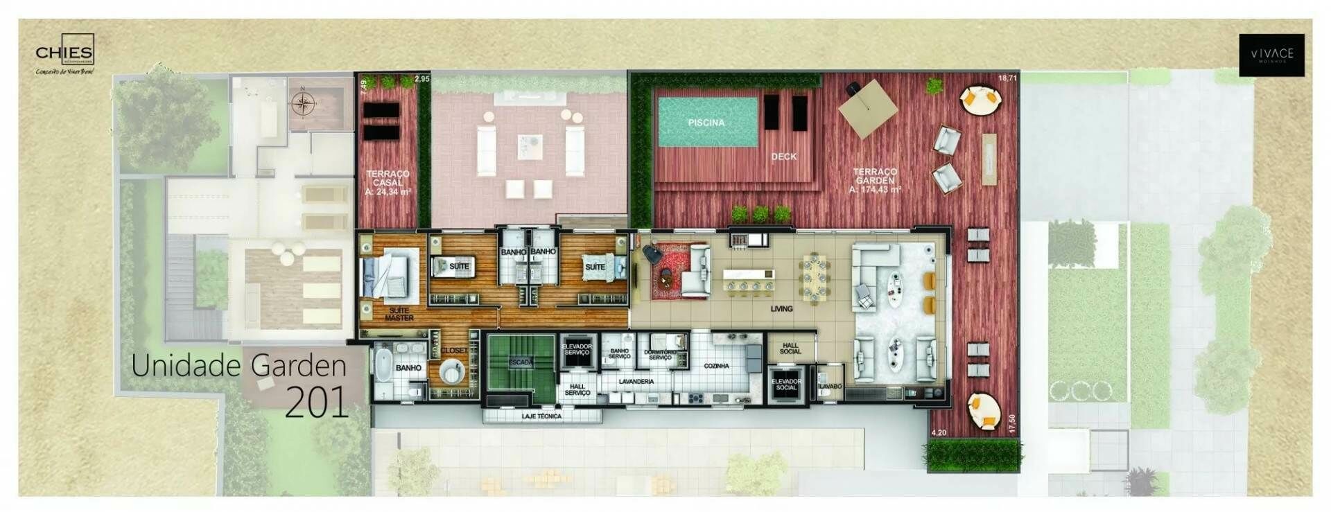 Apartamento à venda com 4 quartos, 435m² - Foto 3