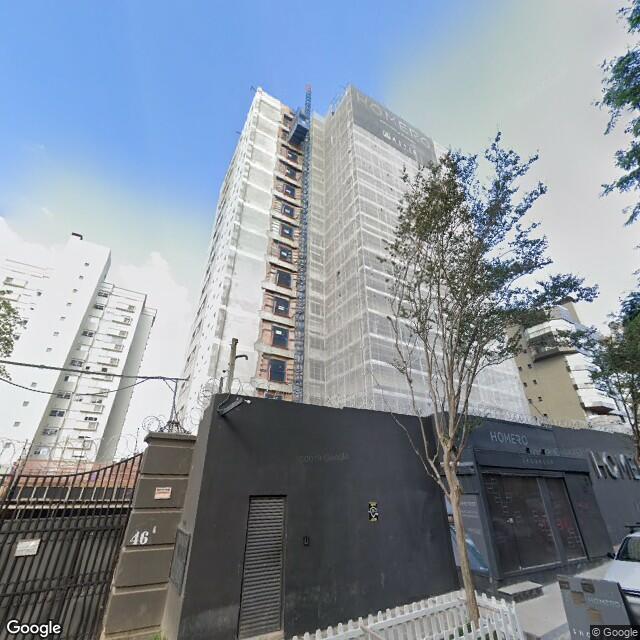 Imagem estática do "Street View" da localização