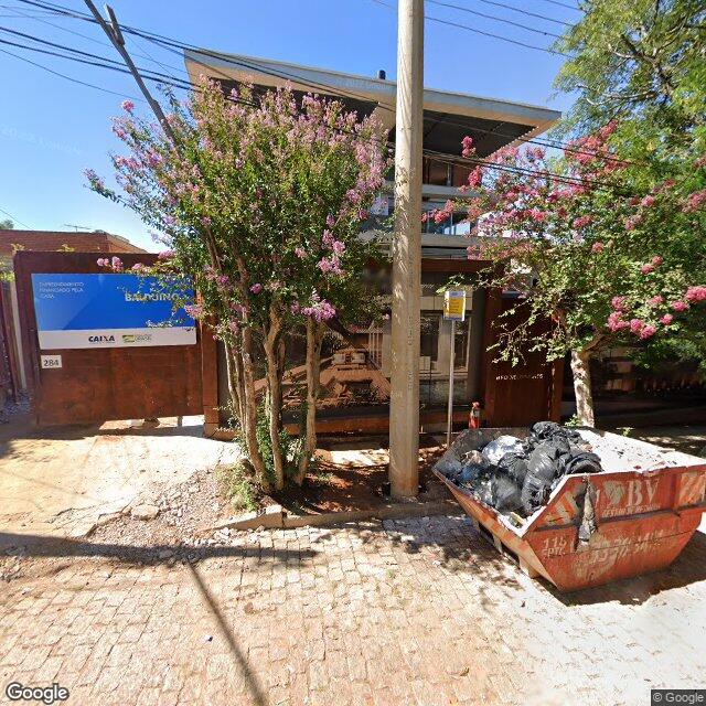 Imagem estática do "Street View" da localização