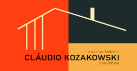 CLAUDIO KOZAKOWSKI CORRETOR E AVALIADOR DE IMÓVEIS CRECI-PR 35501 / CRECI- SC 64015 / CNAI 39564