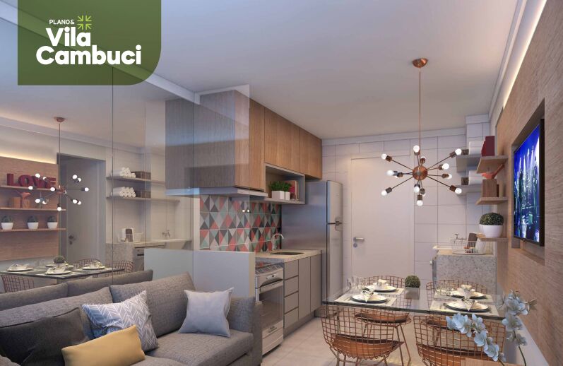 Apartamento à venda com 2 quartos, 32m² - Foto 9