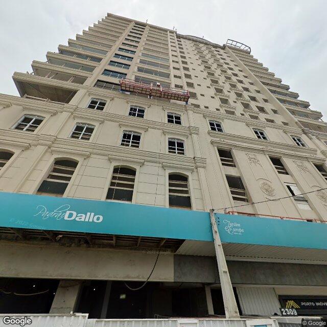 Imagem estática do "Street View" da localização