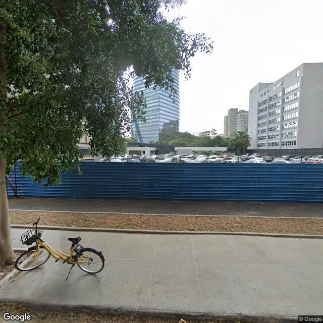 Imagem estática do "Street View" da localização
