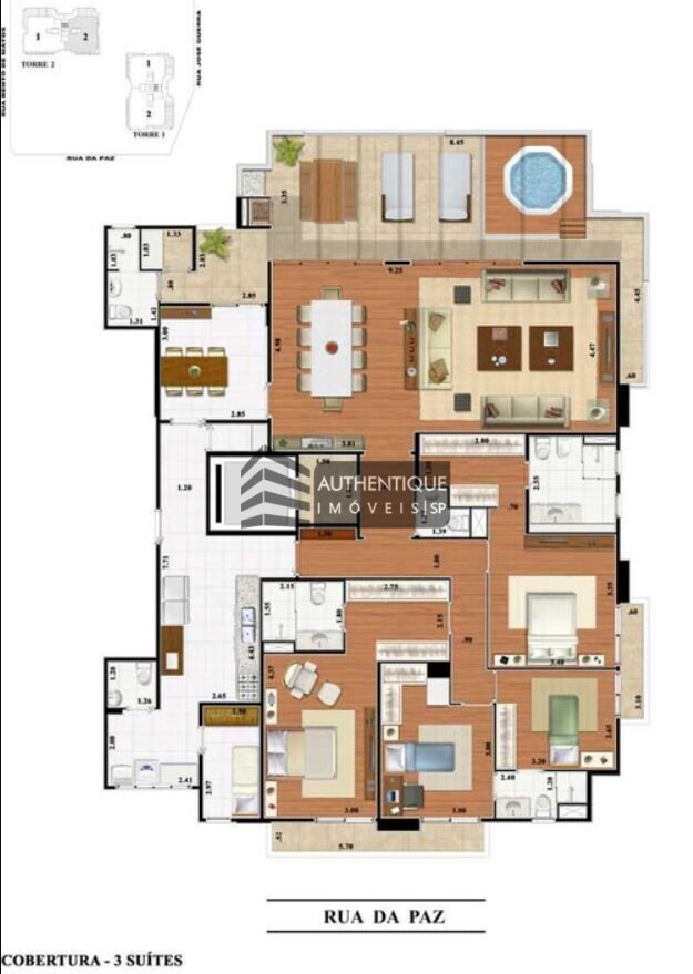 Apartamento à venda com 4 quartos, 143m² - Foto 87