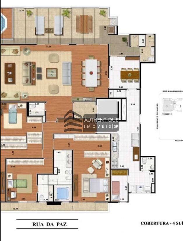 Apartamento à venda com 4 quartos, 143m² - Foto 88