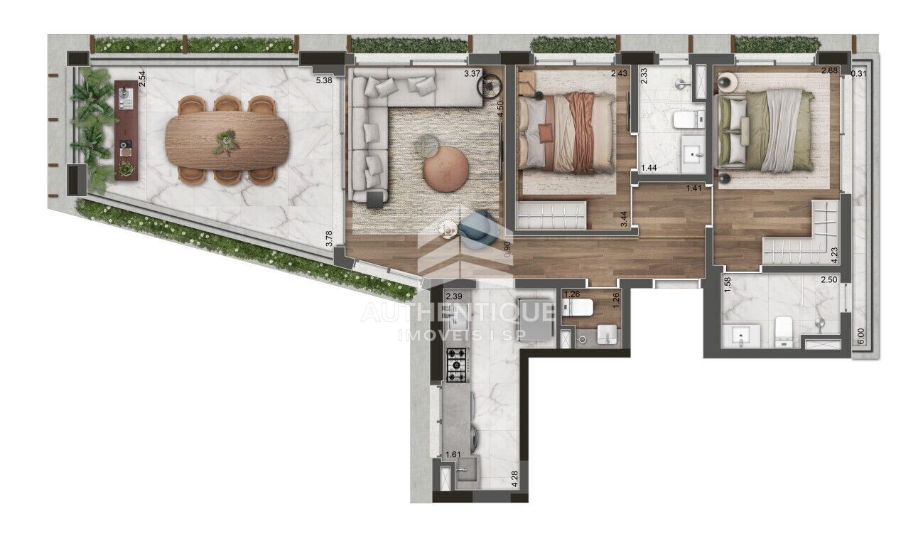 Apartamento, 2 quartos, 95 m² - Foto 25