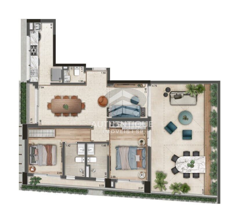 Apartamento, 2 quartos, 95 m² - Foto 27