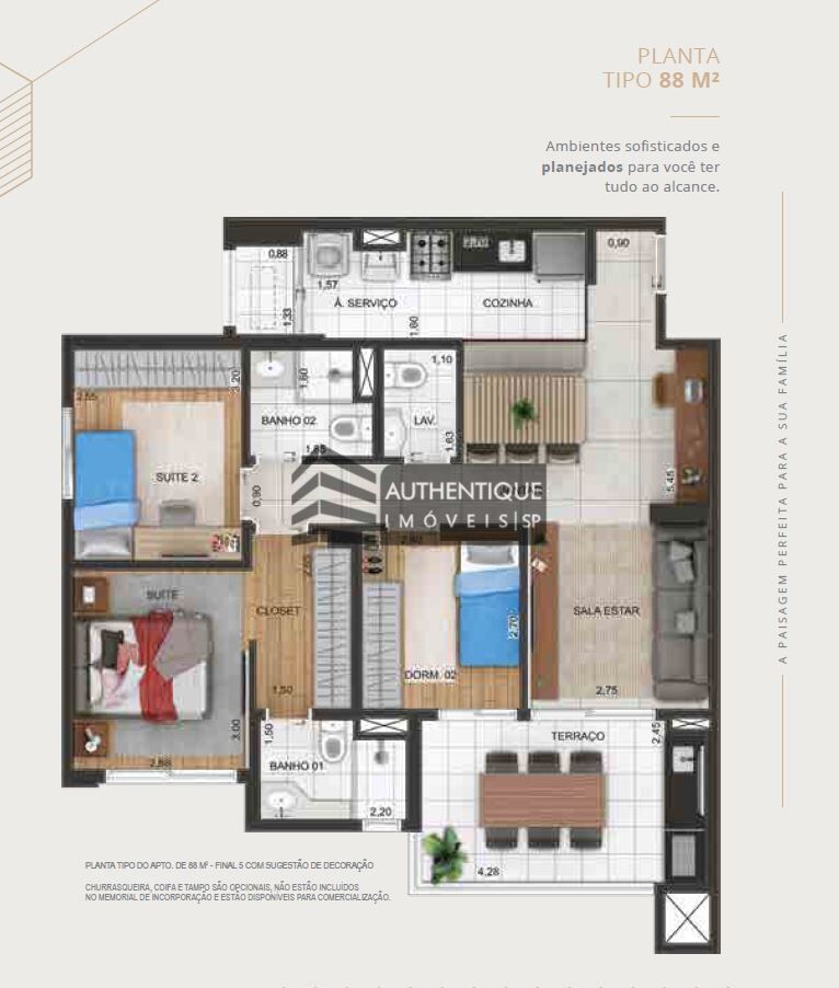 Apartamento à venda com 3 quartos, 88m² - Foto 25