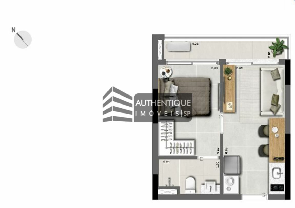 Apartamento à venda com 2 quartos, 66m² - Foto 24