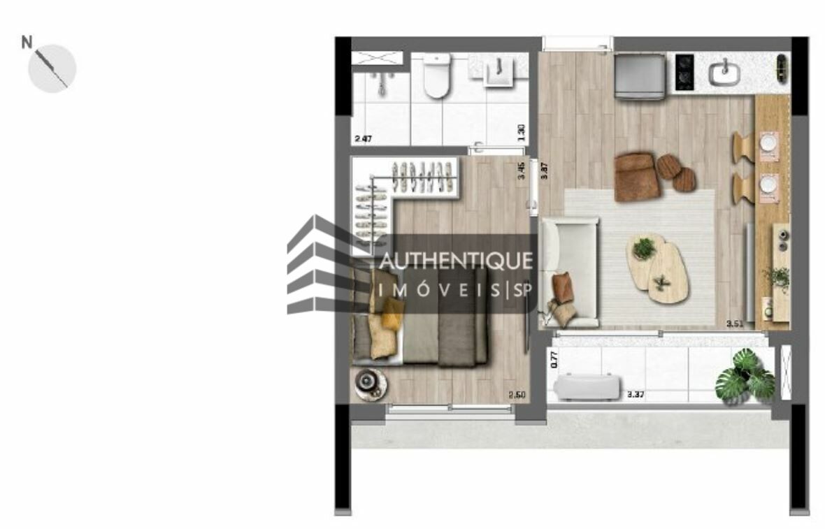 Apartamento à venda com 2 quartos, 66m² - Foto 25