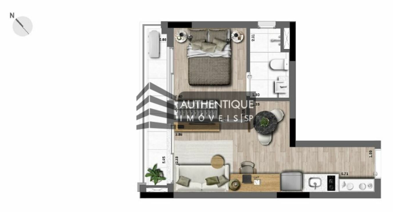 Apartamento à venda com 2 quartos, 66m² - Foto 26