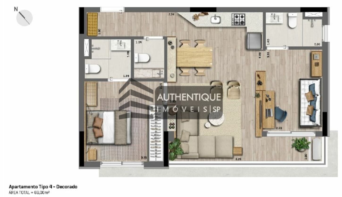 Apartamento à venda com 2 quartos, 66m² - Foto 28