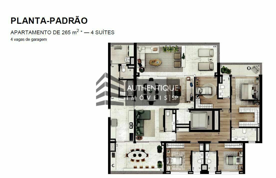 Apartamento à venda com 4 quartos, 330m² - Foto 49