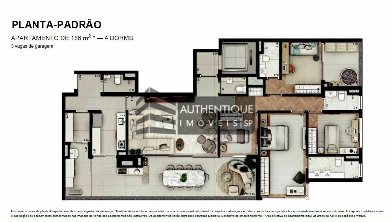 Apartamento à venda com 4 quartos, 330m² - Foto 48