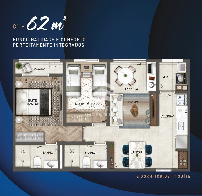 Cobertura, 2 quartos, 145 m² - Foto 18