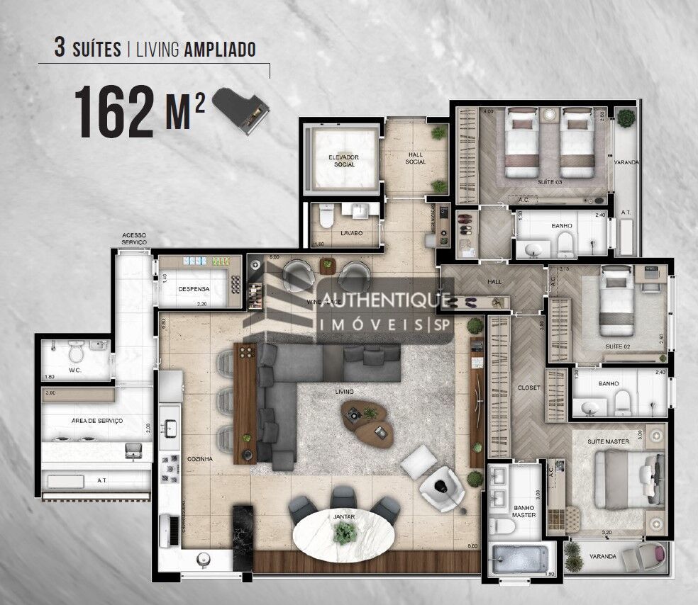 Cobertura à venda com 3 quartos, 213m² - Foto 35