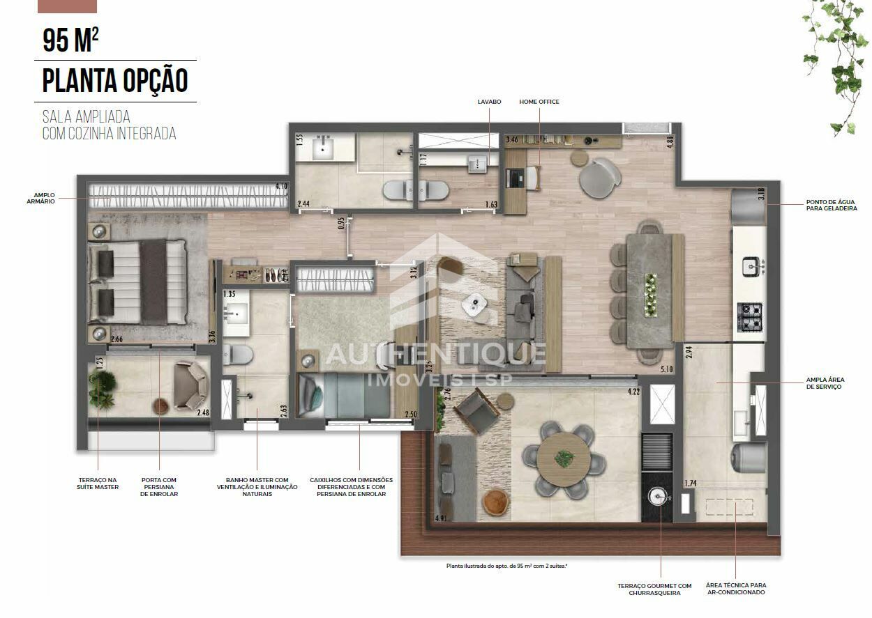 Apartamento, 3 quartos, 95 m² - Foto 25