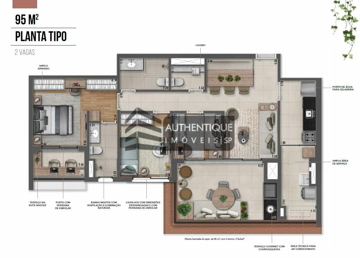 Apartamento à venda com 3 quartos, 95m² - Foto 27