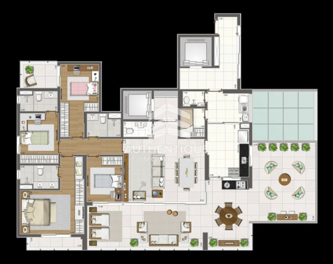 Apartamento, 3 quartos, 184 m² - Foto 24